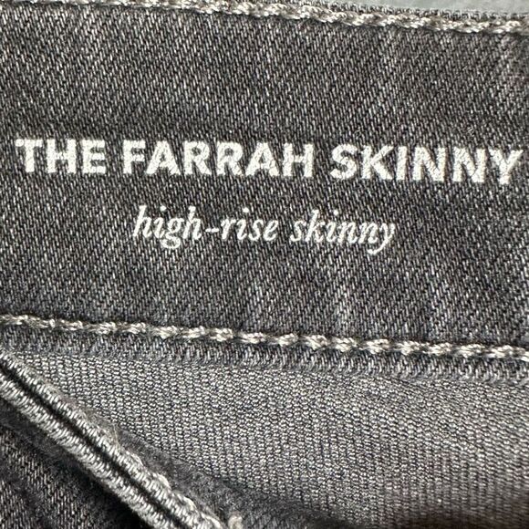 Adriano Goldschmied The Farrah High Rise Skinny Jeans Grey Mist - Picture 11 of 12